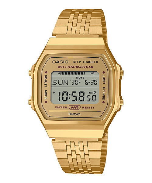 Reloj Vintage correa de Acero inoxidable ABL-100WEG-9A