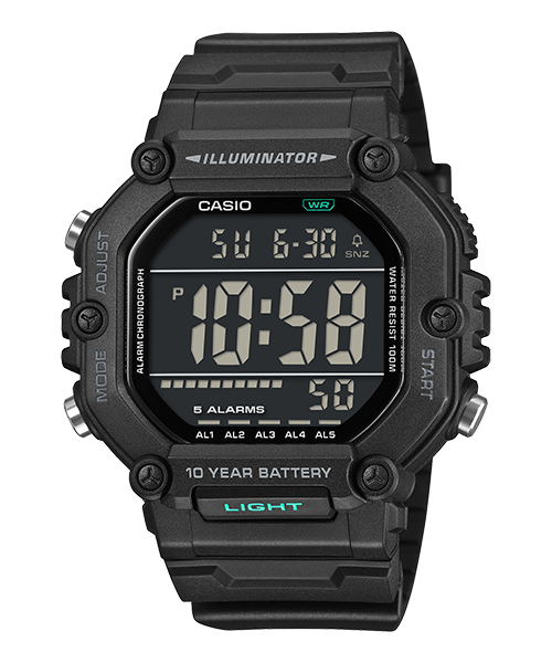 Reloj deportivo correa de Resina AE-1600HX-1BV