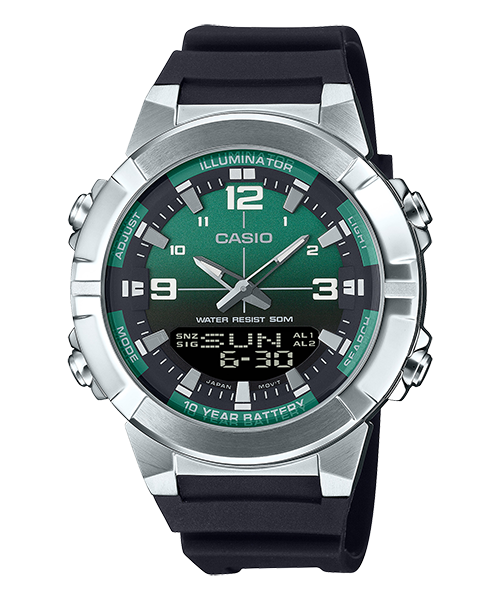Reloj casual correa de resina AMW-870A-3AV