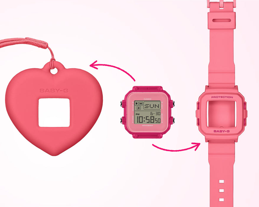 Reloj Baby-G correa de Resina BGD-10KH-2B