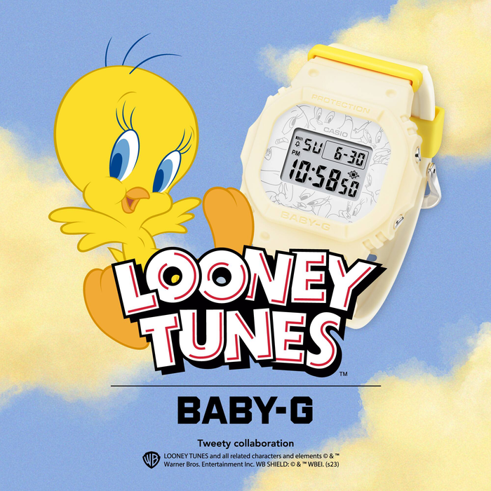 Reloj Baby-g edición especial x LOONEY TUNES correa de Resina BGD-565TW-5