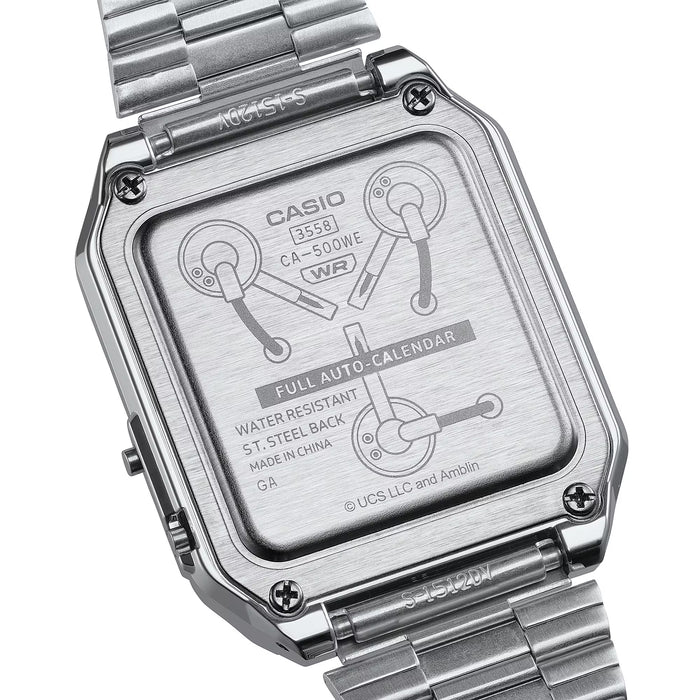 Reloj Vintage colaboración de Regreso al Futuro CA-500WEBF-1A