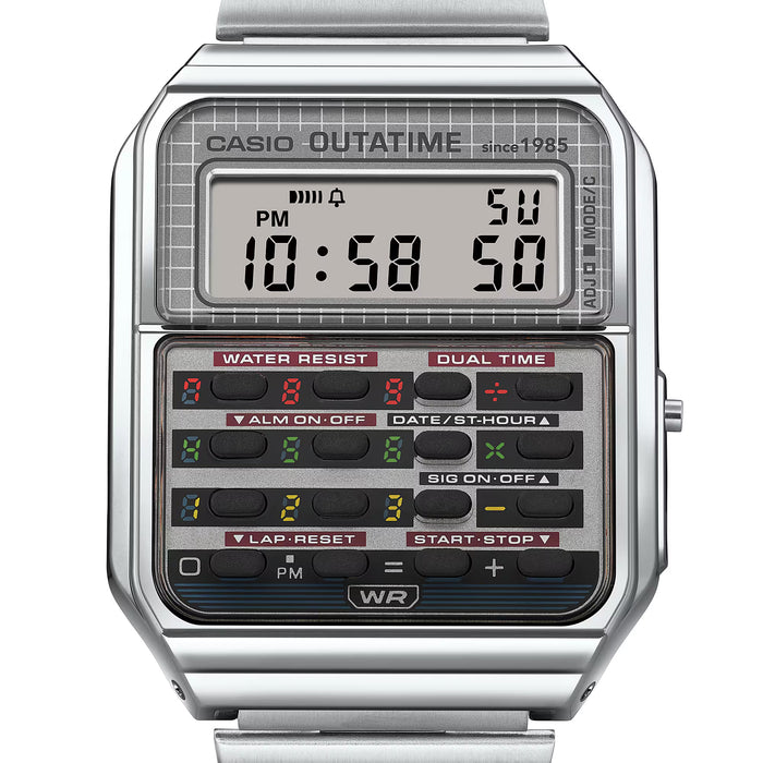 Reloj Vintage colaboración de Regreso al Futuro CA-500WEBF-1A