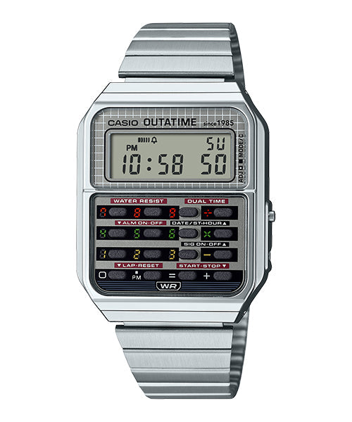 Reloj Vintage colaboración de Regreso al Futuro CA-500WEBF-1A