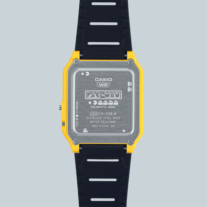 Reloj edición PAC-MAN correa de Resina CA-53WPC-1B