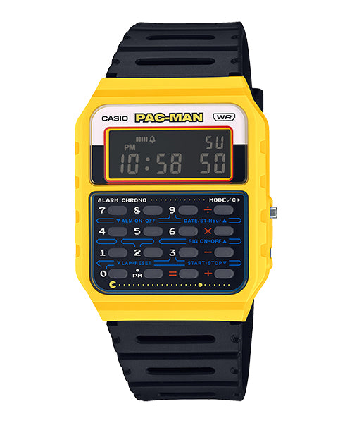 Reloj edición PAC-MAN correa de Resina CA-53WPC-1B