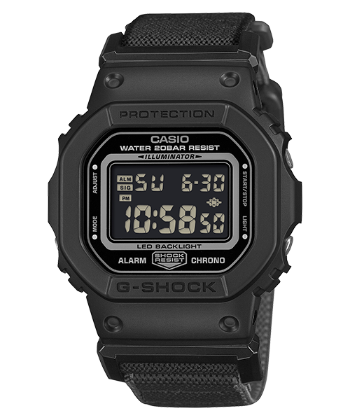 Reloj G-shock correa de tela DW-5600MNC-1