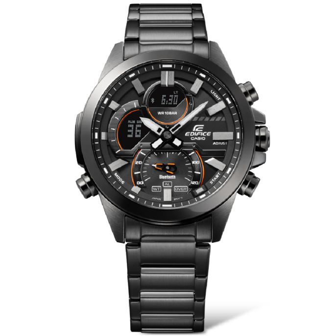 Reloj Edifice casual correa de Acero inoxidable ECB-30DC-1A