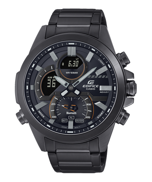 Reloj Edifice casual correa de Acero inoxidable ECB-30DC-1A