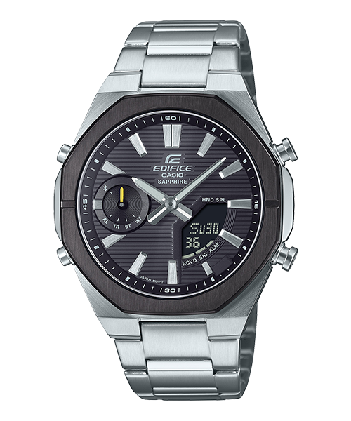 Reloj Edifice casual correa de Acero inoxidable ECB-S10DB-1A