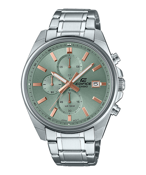Reloj Edifice casual correa de Acero inoxidable EFV-610DE-3A
