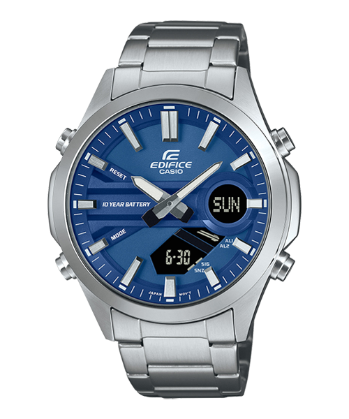 Reloj Edifice casual correa de acero inoxidable EFV-C120D-2A