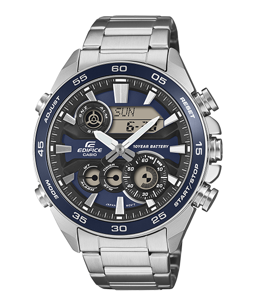 Reloj Edifice casual correa de Acero inoxidable ERA-130D-2A