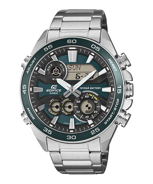 Reloj Edifice casual correa de Acero inoxidable ERA-130D-3A