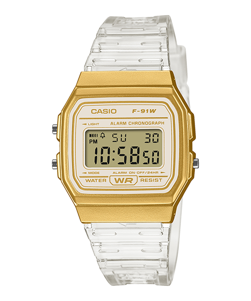 Reloj deportivo correa de Resina F-91WS-7A2