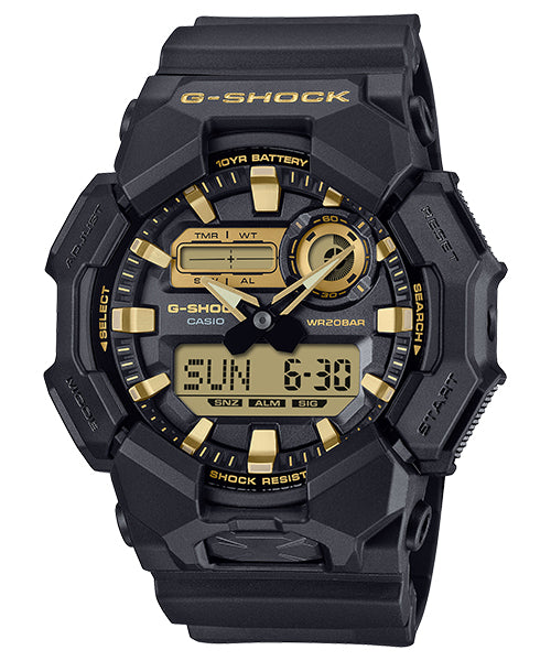 Reloj G-shock correa de resina GA-010GB-1A9