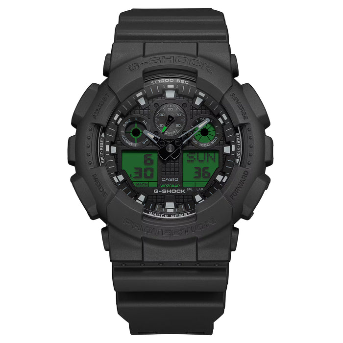 Reloj G-shock correa de resina GA-100BEG-1A