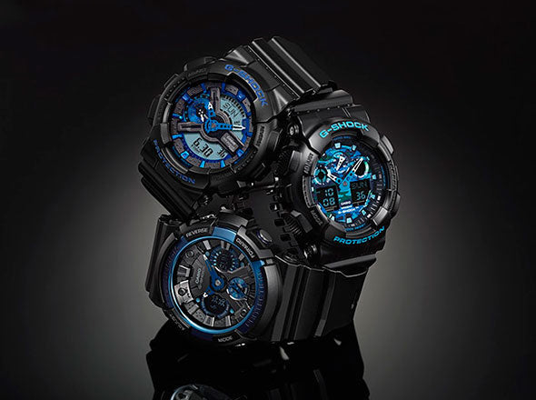 Reloj G-shock correa de resina GA-100CB-1A