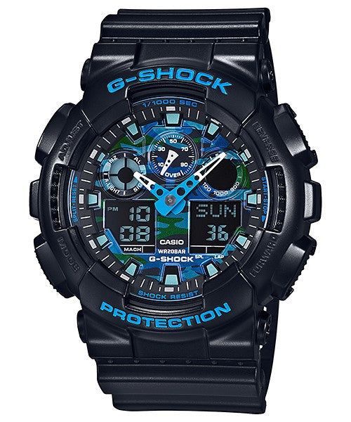 Reloj G-shock correa de resina GA-100CB-1A
