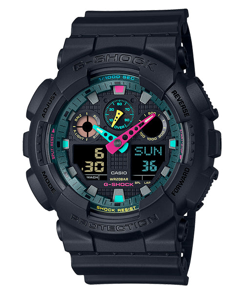 Reloj G-shock correa de resina GA-100MF-1A