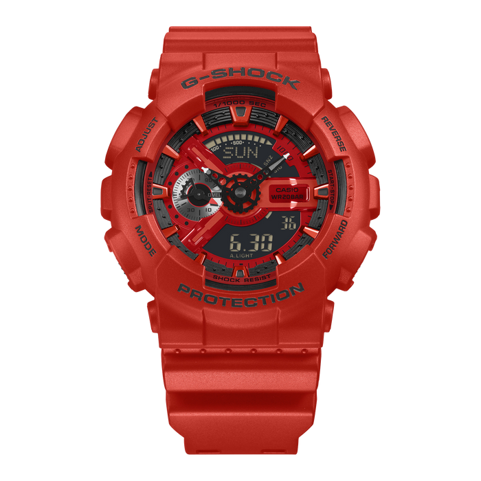 Reloj G-shock correa de resina GA-110RRB-4A