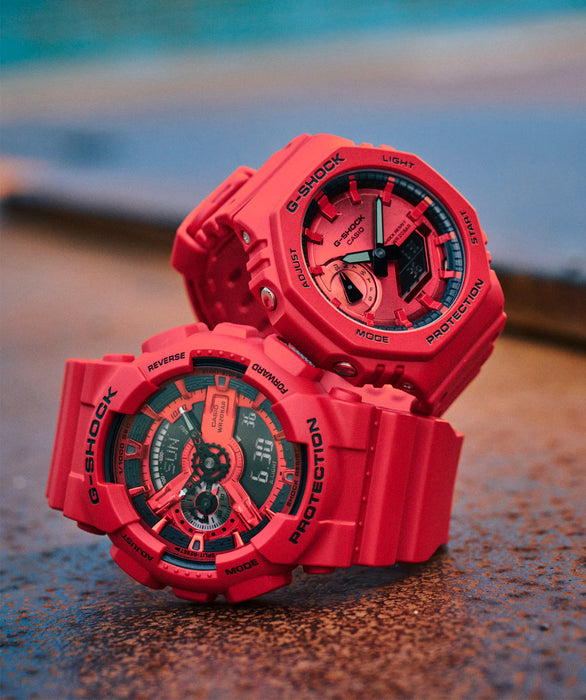 Reloj G-shock correa de resina GA-110RRB-4A