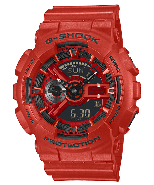 Reloj G-shock correa de resina GA-110RRB-4A