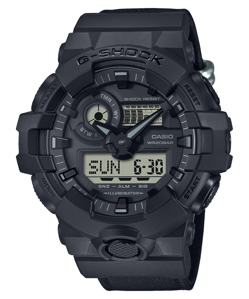 Reloj G-shock correa de tela GA-700BCE-1A