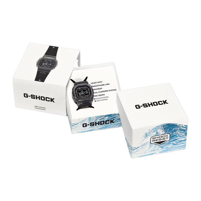 Reloj G-shock correa de resina GBX-H5600-1