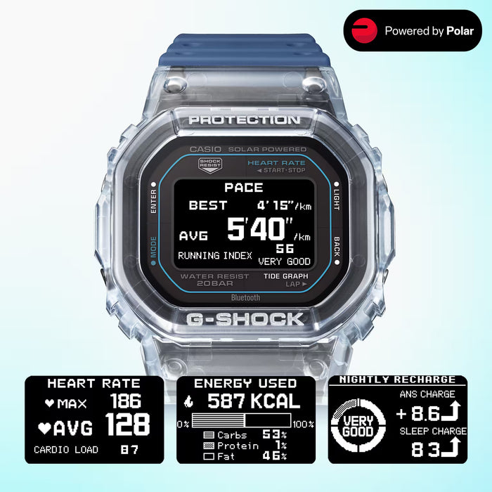 Reloj G-shock correa de resina GBX-H5600-2