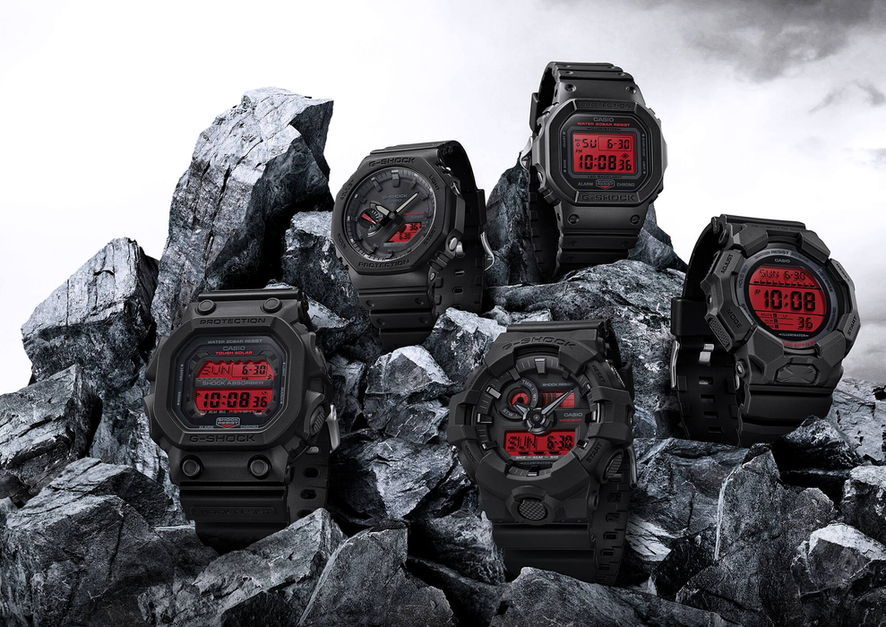 Reloj G-shock correa de Resina GD-010BBR-1