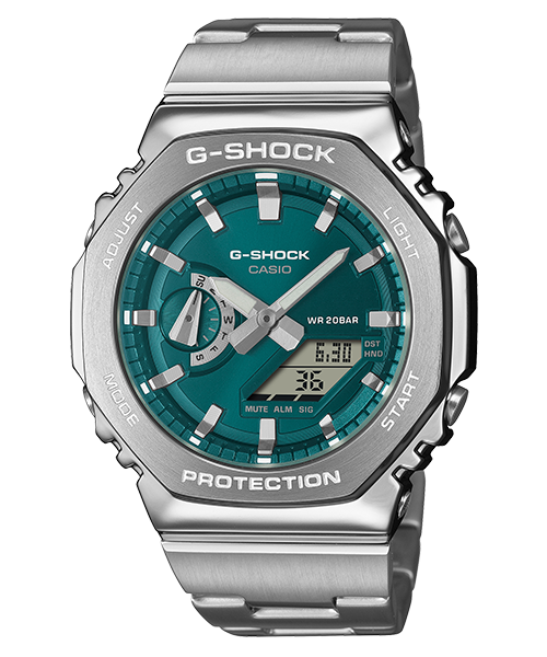 Reloj G-shock correa de Acero inoxidable GM-2110D-3A1