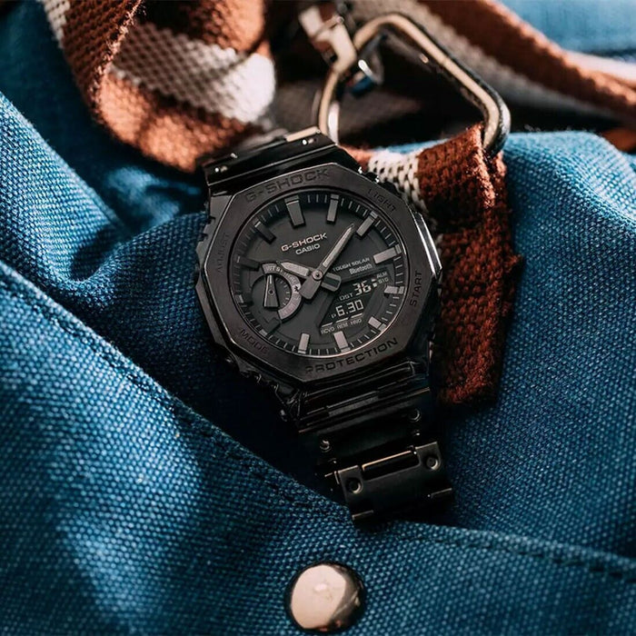 Reloj G-shock correa de Acero inoxidable GM-B2100BD-1A