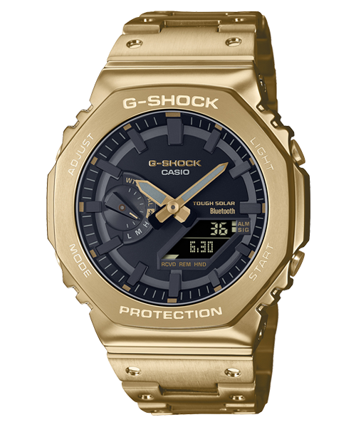 Reloj G-shock correa de Acero inoxidable GM-B2100GD-9A