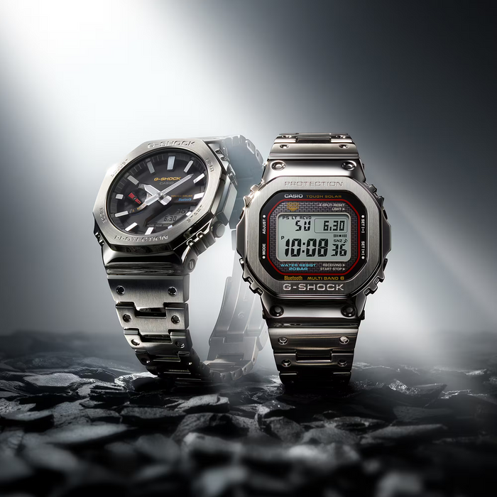 Reloj G-shock correa de Acero inoxidable GM-B2100SD-1C