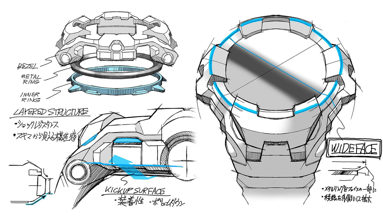 Reloj G-shock  Gravitymaster correa de resina GR-B300-1A