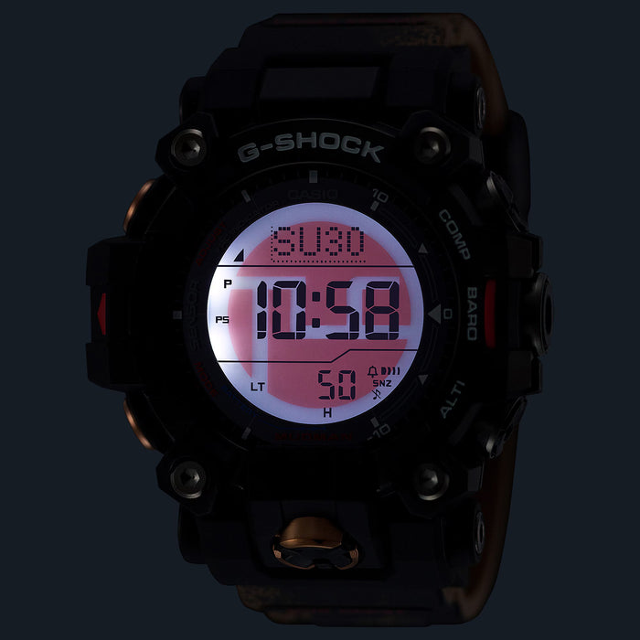 Reloj G-shock x team Land Cruiser Toyota MASTER of G correa de resina GW-9500TLC-1