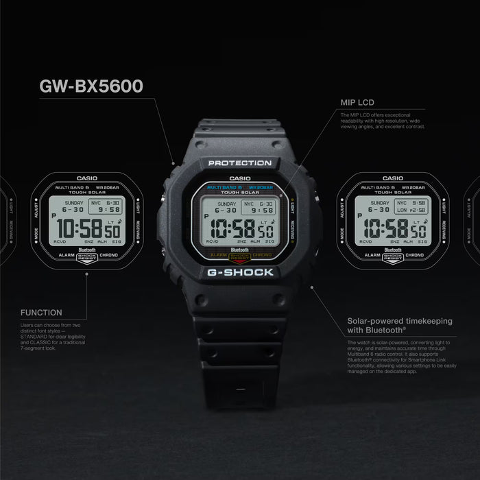Reloj G-shock correa de resina GW-BX5600-1