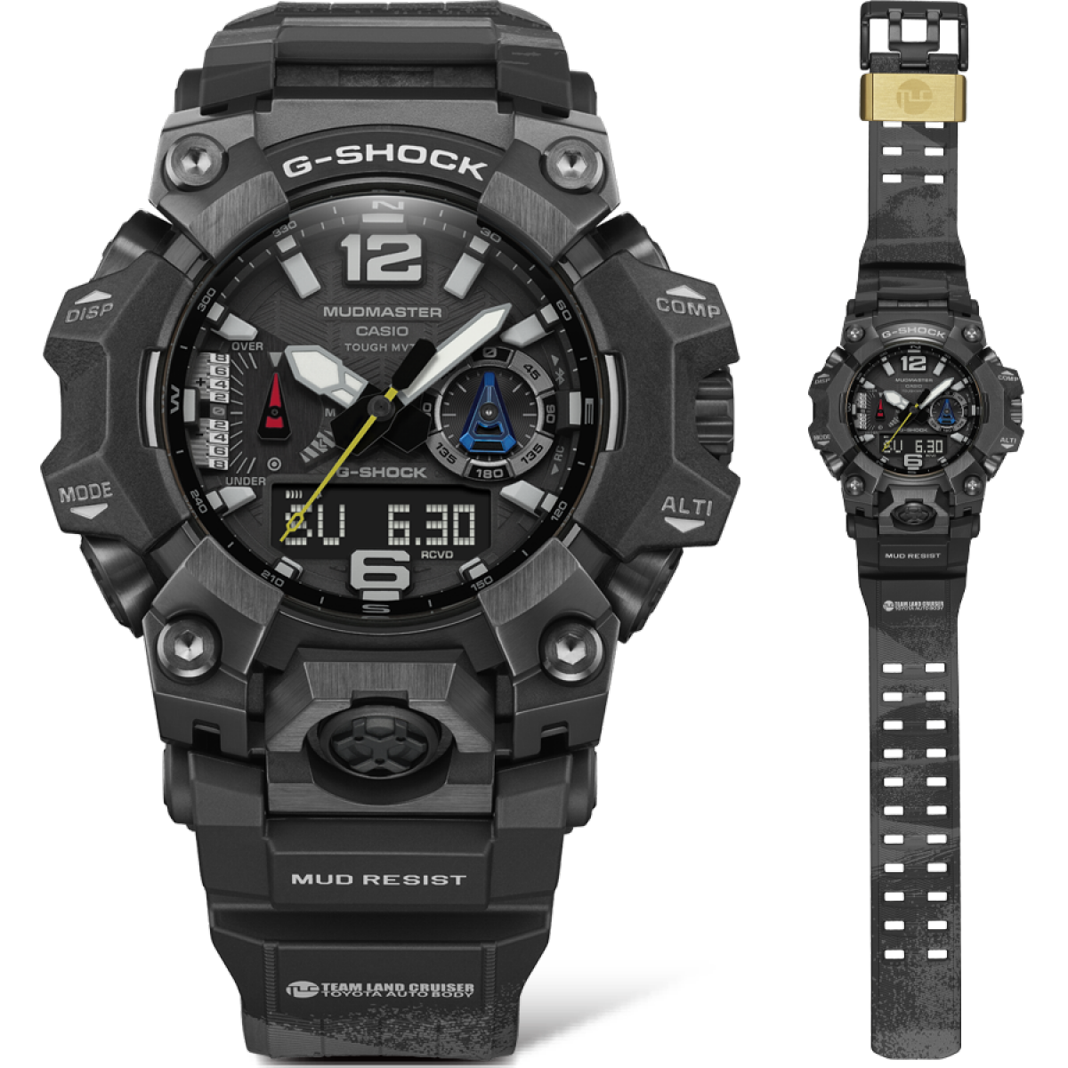G-SHOCK MUDMASTER x Team Land Cruiser Toyota Auto Body