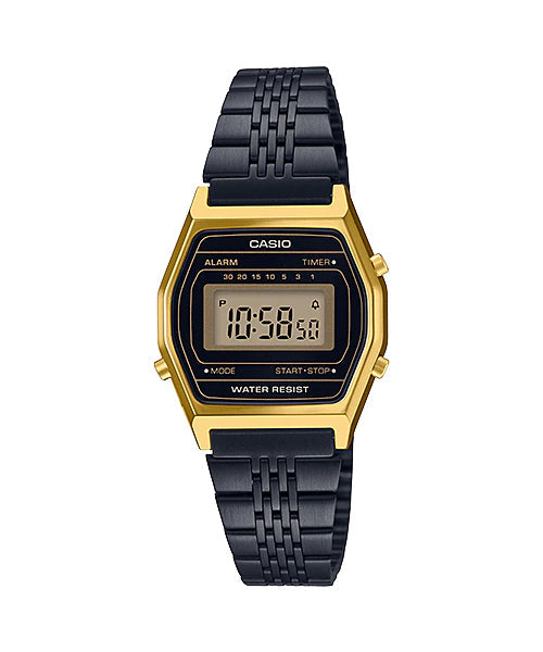 Reloj Vintage correa de Acero inoxidable LA-690WGB-1
