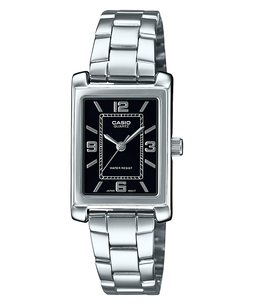 Reloj casual correa de Acero inoxidable LTP-1234DD-1A