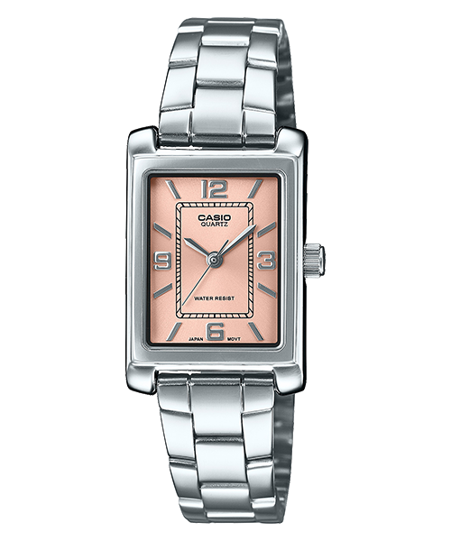 Reloj casual correa de Acero inoxidable LTP-1234DD-4A