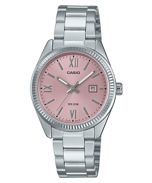 Reloj casual correa de acero inoxidable LTP-1302D-7A1V