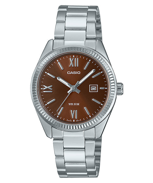 Reloj casual correa de Acero inoxidable LTP-1302DD-5AV