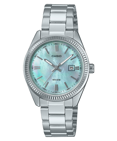 Reloj casual correa de Acero inoxidable LTP-1302DS-2AV