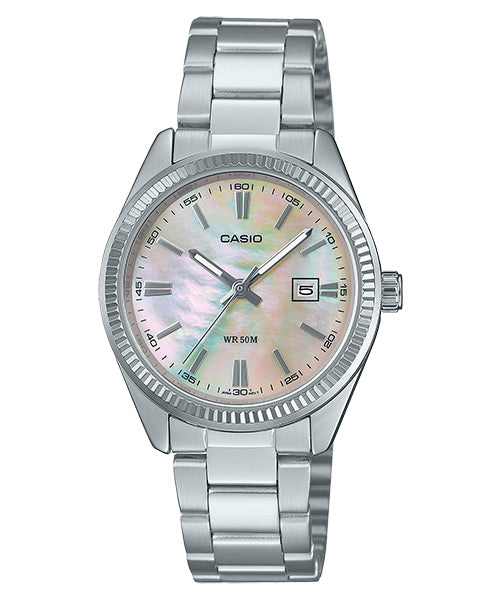 Reloj casual correa de Acero inoxidable LTP-1302DS-4AV