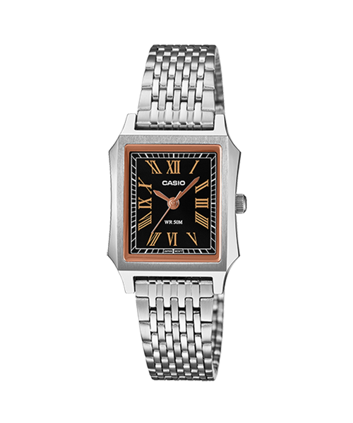 Reloj casual correa de Acero inoxidable LTP-B190D-1BV