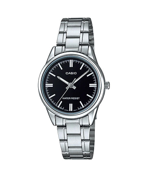 Reloj casual correa de Acero inoxidable LTP-V005D-1A