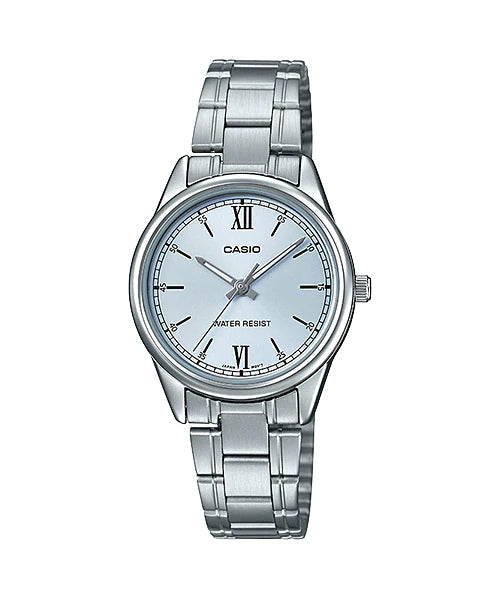 Reloj casual correa de Acero inoxidable LTP-V005D-2B3
