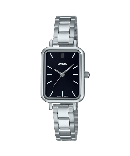 Reloj casual correa de Acero inoxidable LTP-V009D-1E
